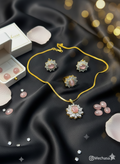 Gold-Plated Pendant Set