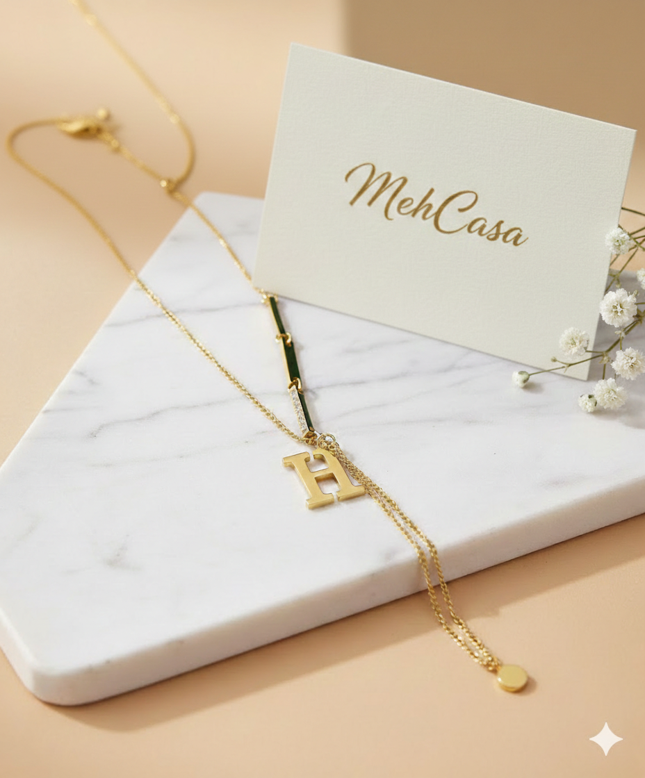 English Initials Pendents - Stainless Steels