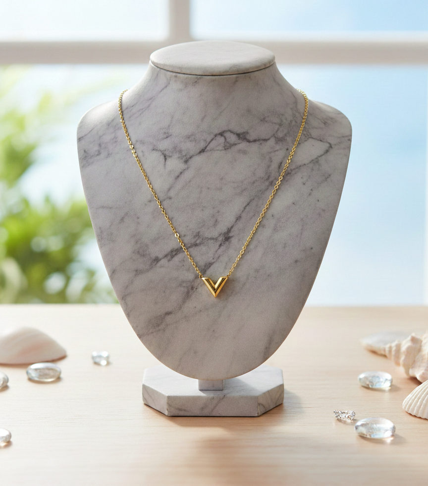 V Pendent - Stainless Steel