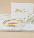 Cartier Nail Stone Head Bracelet - Stainless Steel