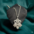 1-Karat Zircon Solitaire Pendant