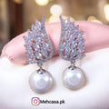 Silver Pearl Earrings