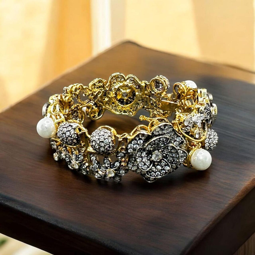 Gold Plated hand cuff