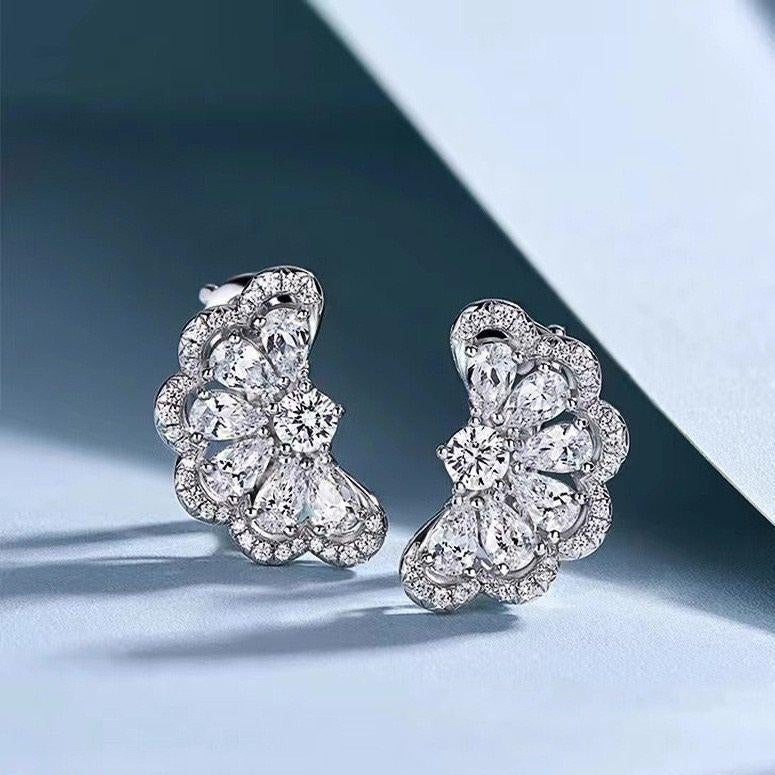 Flower Earring Hoops